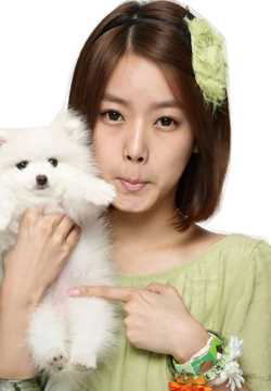 清纯可爱韩国女星高清壁纸