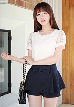 特别专辑韩国美女金信英清纯迷人街拍图片