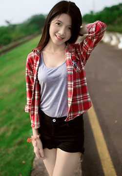 高清清纯女生夏日迷人街拍图集