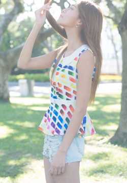 最新清纯女孩Winnie小雪生活照合集图集