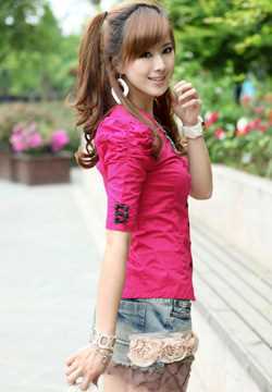 特别专辑街拍清纯靓丽美女高清图片