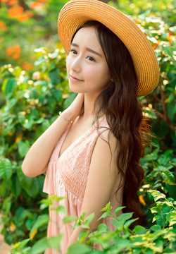 优质清纯重庆美女户外小清新图片图片