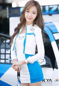 优质靓丽车模赵仁英车展秀魔鬼身材图相册