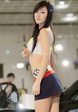 高清韩国车模黄美姬车展高清图集