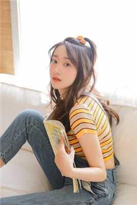 最全邻家小妹妹俏皮马尾辫明眸善睐甜美集壁纸