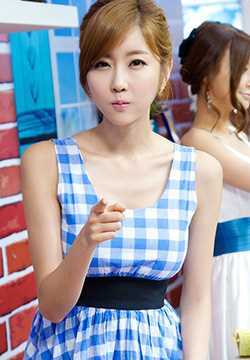 高清韩国甜美showgirl俏皮卖萌照片图集