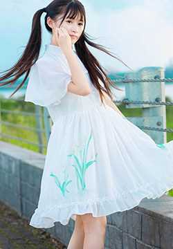 最全双马尾美少女迷人外景甜美壁纸