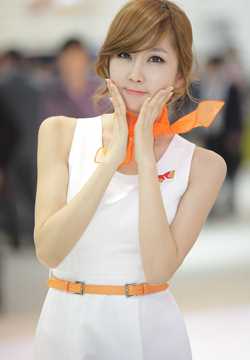 韩国美女模特崔星儿甜美惹人爱