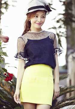 优质甜美女孩高晓菲户外迷人相册