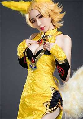 优质性感美女萌琪琪cosplay酥胸诱人相册