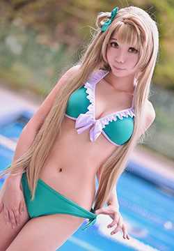 最新资深COSPLAY美女水樱羽杏图片合集图集