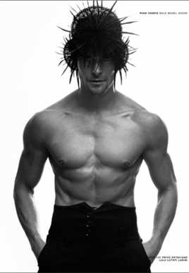 高清时尚海胆头帅哥个性欧美肌肉男新颖发型照片图集