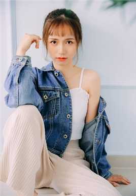 特别专辑潮流时尚模特吊带背心甜美冷艳美女