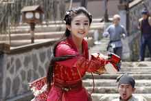 最新赵丽颖(Zhao Liying)在《追鱼传奇》红绫中的图集