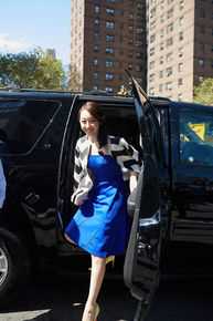 蒋梦婕2014纽约时装周照片生活照相册