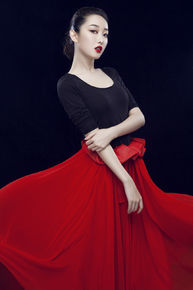 蒋梦婕平面时尚图前后照片