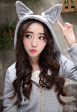 优质杭州时尚美女街头迷人图片