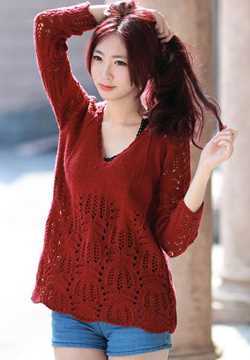 最全热裤美女艾薇时尚街拍照相册