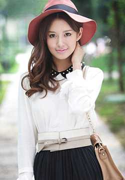 特别专辑时尚女人张子萱户外小清新写照图片