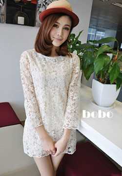 最新时尚女生初春潮装迷人写照壁纸