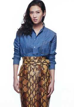 最全时尚长裙美女赵柯高清集相册