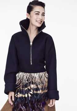 特别专辑美女明星李沁全新时尚大片拍摄