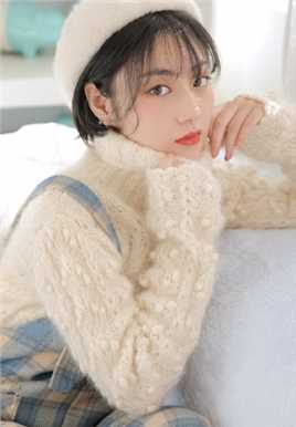 优质短发美少女小清新白皙治愈清纯甜美图片图片