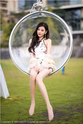 绝色小妖精杨晨晨魔鬼身材错落有致超短旗袍私房照