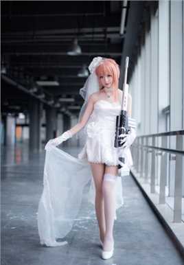 婚纱美女白丝大长腿cosplay丰臀细腰人体艺术