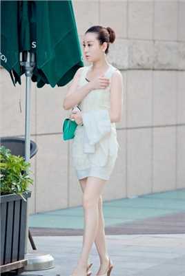 特别专辑嘉汇商场高贵美妇女性感高跟鞋白皙大长腿街拍图片图片