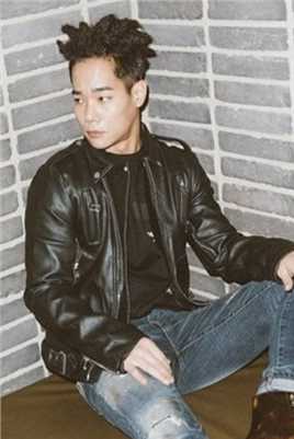 高清韩国说唱男歌手许仁昌痞帅十足时尚图集