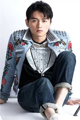 优质陈晓钉珠刺绣外套大显时尚型男魅力相册
