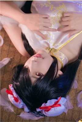 最新动漫《约会大作战》时崎狂三旗袍cosplay图集