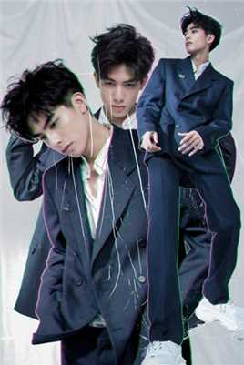 优质中国95后小鲜肉宋威龙个性时尚杂志封面图片图片