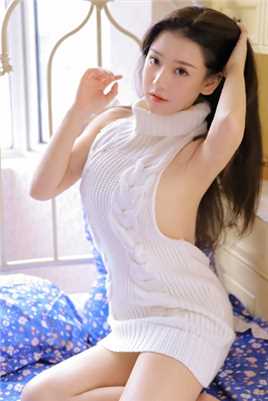 精选顶级露背高领毛衣性感尤物日本集图册