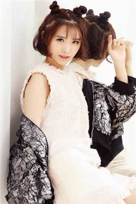 高清张杨果而清新甜美装扮宛如邻家女孩图集