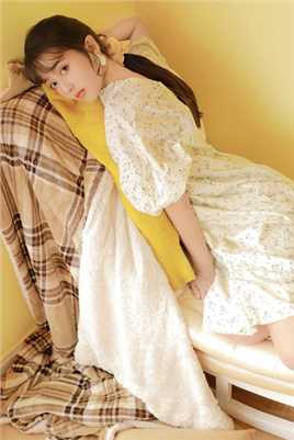 特别专辑隔壁家的甜美女孩高颜值清新碎花裙艺术照图片