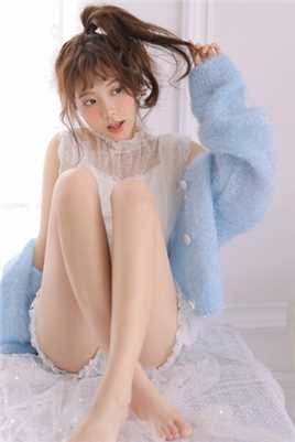 高清蓬松卷发高马尾甜美女孩银河妆撩人私拍图册