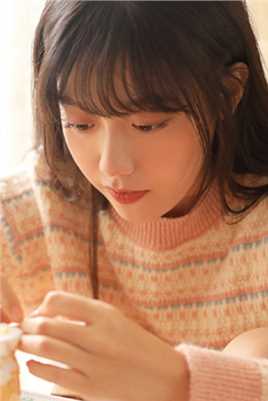 优质清纯美女暖色系甜美图片
