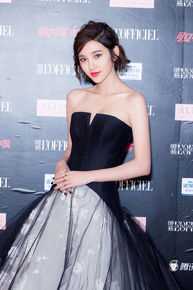 唐艺昕出席活动素颜照相册