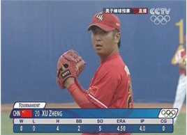 徐铮(Xu Zheng)棒球选手前后照片